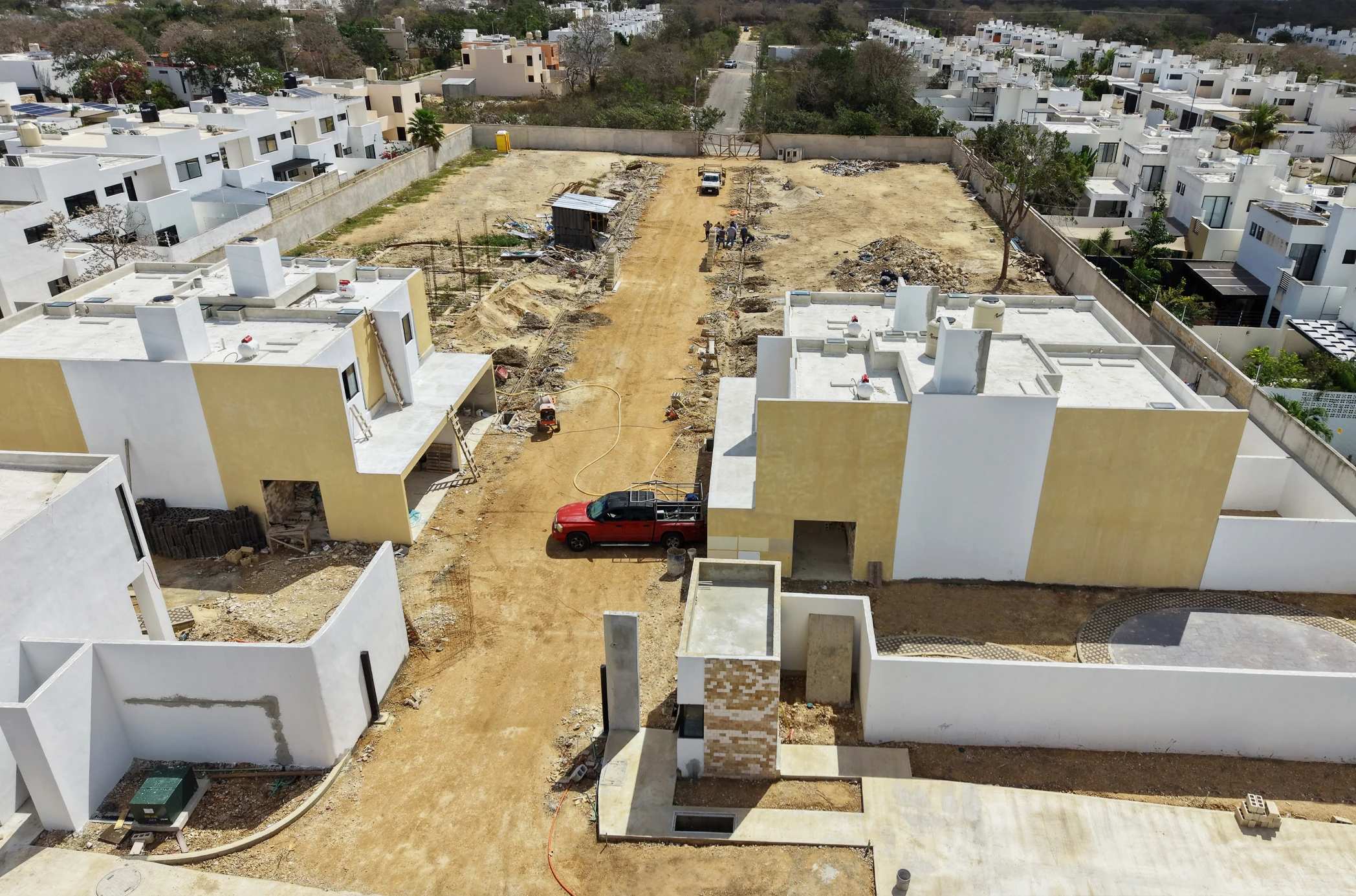 Viviendas en construcción en Real Montejo